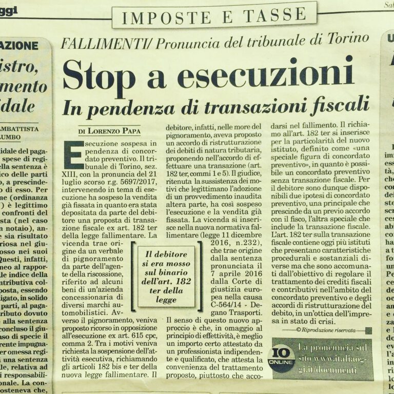 Rassegna Stampa